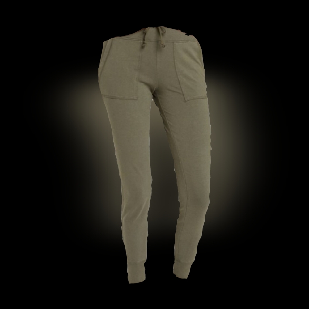 Pocketed Skinny Leggings with Drawstring